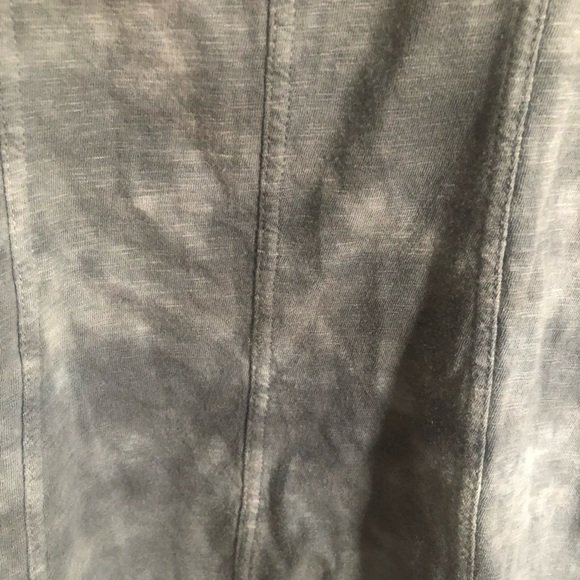 Free People Cotton Corset Style Tank Lace Tie Front Gray. Women's Size S/P - Picture 10 of 11